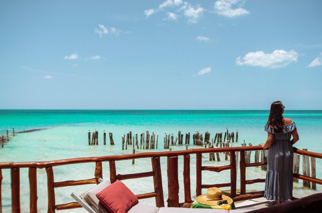 Golden Paradise Beach Otel Isla Holbox Dış mekan fotoğraf