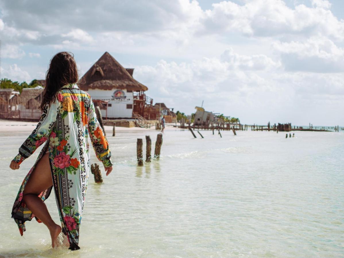 Golden Paradise Beach Otel Isla Holbox Dış mekan fotoğraf