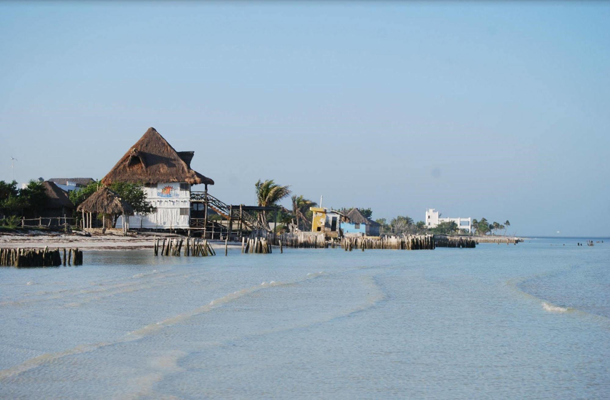 Golden Paradise Beach Otel Isla Holbox Dış mekan fotoğraf